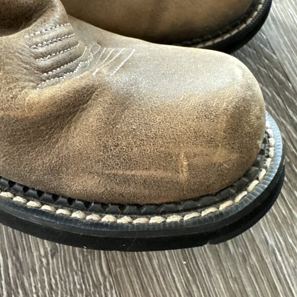 Ariat Boots Womens 10 Fatbaby Western Brown Pink Cowboy Boot - Picture 10 of 12